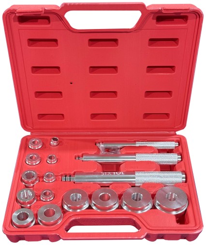 Kit de pose pour bagues de roulement et joints MECHANIC SEAL 3, 17 pièces