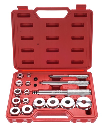 Kit de pose pour bagues de roulement et joints MECHANIC SEAL 3, 17 pièces