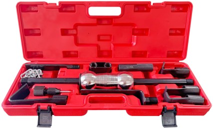 Kit de réparation de carrosserie avec marteau coulissant à percussion CAR BODY REPAIR SET 1