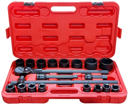 Ensemble d'embouts avec cliquet MECHANIC WRENCH SET 2, version renforcée, 21 pièces