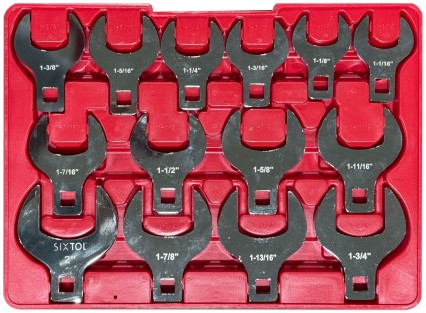 Ensemble de clés latérales interchangeables MECHANIC WRENCH SET 5, 1/2\