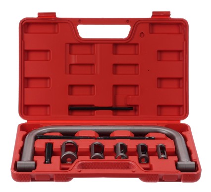 Kit de compresseur pour montage et démontage de soupapes MECHANIC SPRING SET 6, 10 pièces