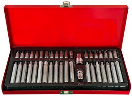 Coffret d'embouts Torx en métal MECHANIC TORX SET 1, 40 pièces