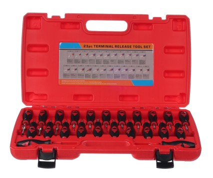 Ensemble d'extracteurs de broches et de connecteurs MECHANIC TERMINAL PIN SET 1, 23 pièces