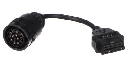 Adaptateur OBD-II 14 broches pour CAT Caterpillar MECHANIC CABLE 9
