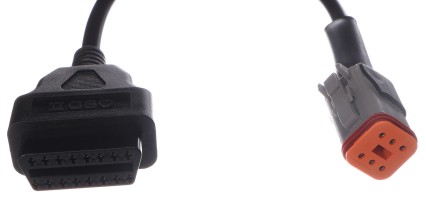Adaptateur OBD-II 6 broches pour motos Harley-Davidson MECHANIC CABLE 21