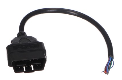 Câble rallonge OBD-II mâle 16 broches, terminé par des câbles de 30 cm MECHANIC CABLE 28