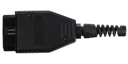 Fiche OBD-II 16 broches pour montage de votre propre câble MECHANIC CABLE 29, noire