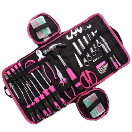 Coffret à outils HOME PINK 120 BAG