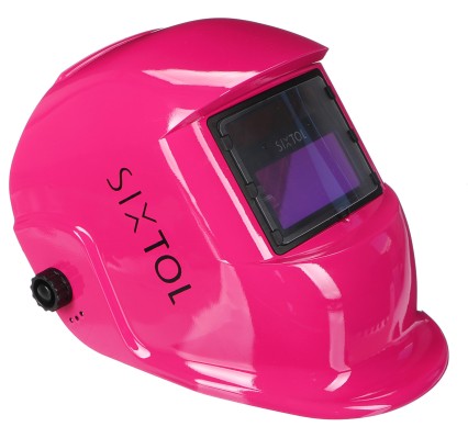 Casque de soudure à assombrissement automatique WELDING MASK 4, rose