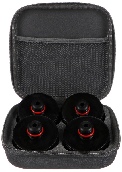 Jeu de cales en caoutchouc pour cric JACK PAD SET 4T pour véhicules Tesla, tige 24 mm, 4 pièces