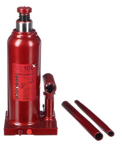 Cric hydraulique type bouteille SX BOTTLE JACK PREMIUM 6T