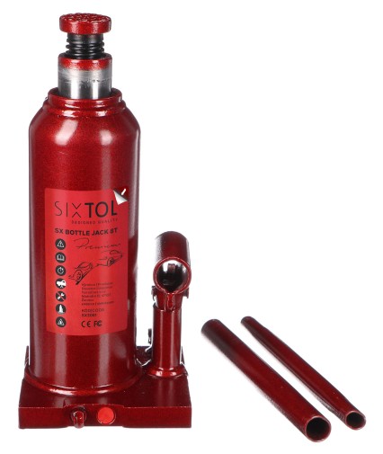 Cric hydraulique type bouteille SX BOTTLE JACK PREMIUM 8T