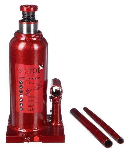 Cric hydraulique type bouteille SX BOTTLE JACK PREMIUM 10T