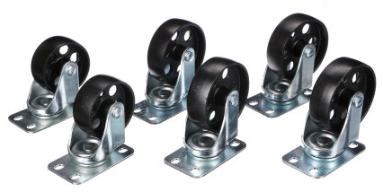 Roues pivotantes pour palan d'atelier MECHANIC CRANE 2T, 6 pcs - pièce de rechange
