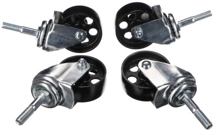 Roues mobiles pour cric de transmission SX TRANSMISSION JACK 0,5T, 4 pcs - pièce de rechange
