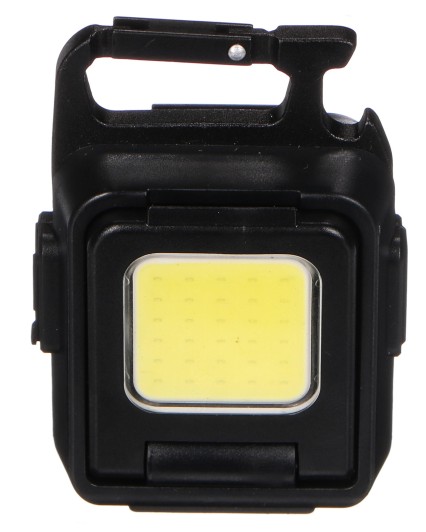 Lampe multifonction porte-clés avec aimant LAMP KEY 2, 900 lm, COB LED, USB