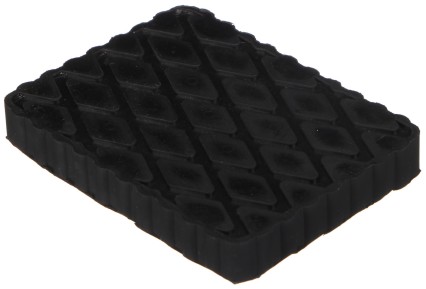 Semelle en caoutchouc pour cric JACK PAD 12, 160x120x20 mm