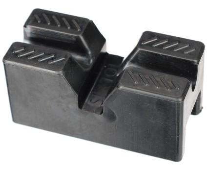 Tampon en caoutchouc pour béquille de voiture MECHANIC CAR STAND PRO 6T, 102x47x50 mm