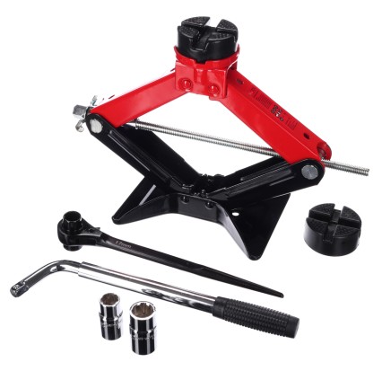 Cric en ciseaux avec cliquet SX SCISSOR JACK WIDE PAD 2,5T