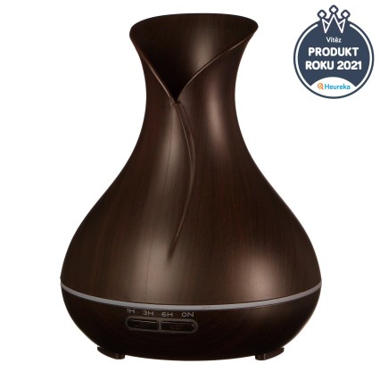 Diffuseur d'arômes Vulcan bois foncé 350 ml