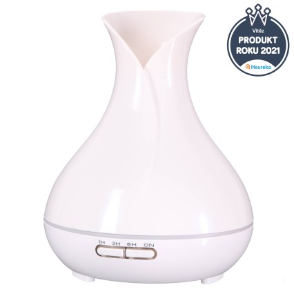 Diffuseur d'arômes Vulcan blanc brillant 350 ml