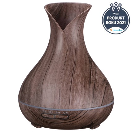 Diffuseur d'arômes Vulcan bois gris 350ml