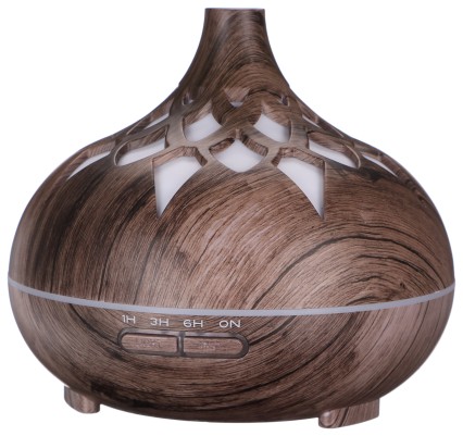 Diffuseur d'arômes en bois de palmier gris 500 ml