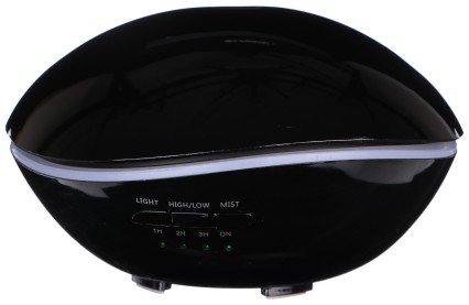 Diffuseur d'arômes Stone noir brillant 500 ml