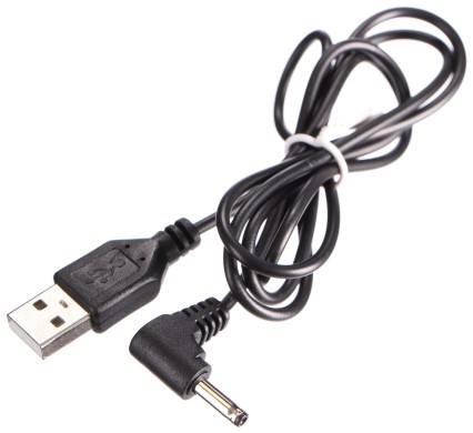 Câble USB d'alimentation de rechange prise DC 3,5 x 1,35 mm, pour diffuseurs Flower et Ball