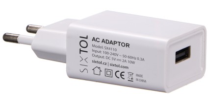 Adaptateur secteur USB universel 5V/2A, pour diffuseurs Car Flame, Bloom et Honey