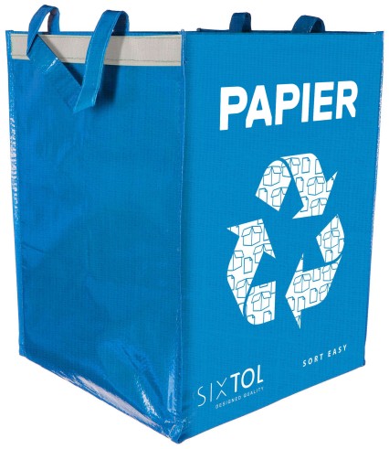 Sac pour déchets triés SORT EASY PAPIER, 30x30x40 cm, 36 l