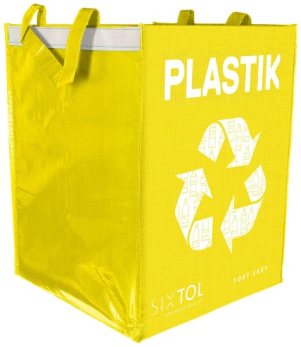Sac pour déchets triés SORT EASY PLASTIK DE, 30 x 30 x 40 cm, 36 l