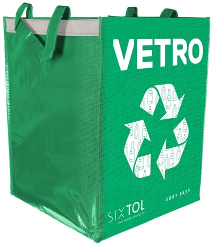 Sac de tri SORT EASY VETRO IT, 30x30x40 cm, 36 l