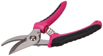 Sécateurs GARDEN PINK ONE, inoxydable, 20 cm