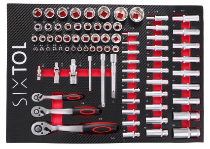 Module d'outils pour chariot d'atelier MECHANIC TOOL TRAY 1, 80 pièces