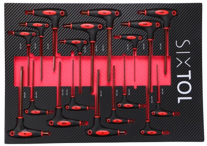 Module d'outils pour chariot d'atelier MECHANIC TOOL TRAY 5, 18 pièces
