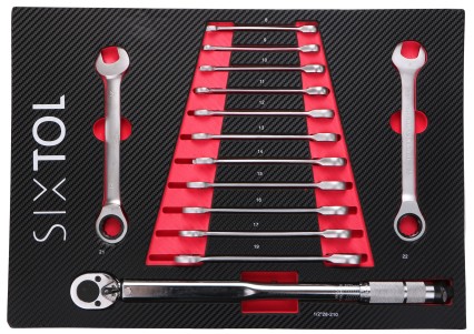 Module d'outils pour chariot d'atelier MECHANIC TOOL TRAY 7, 14 pièces