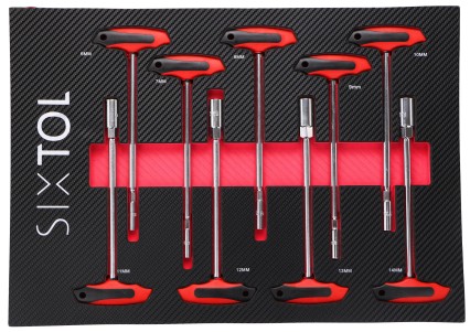 Module d'outils pour chariot d'atelier MECHANIC TOOL TRAY 9, 9 pièces