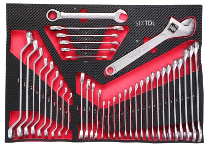 Module d'outils pour chariot d'atelier MECHANIC TOOL TRAY 11, 39 pièces