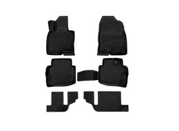 Tapis en caoutchouc 3D MAZDA CX-9, à partir de 2017, SUV, 6 pièces