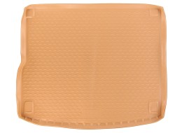 Tapis de coffre en caoutchouc BMW 5 Touring beige 05/2004-2010