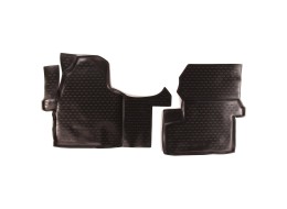 Tapis en caoutchouc VOLKSWAGEN Crafter 10/2008->, 2 pièces