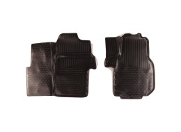 Tapis en caoutchouc 3D pour VOLKSWAGEN Crafter, 2017->, utilitaire, Europe, lot de 2