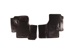 Tapis en caoutchouc 3D pour MERCEDES-BENZ Sprinter Classic (W909), 2000-2006, 2013->, lot de 2