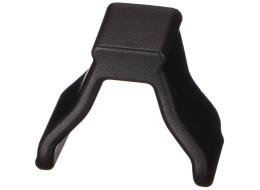 Embout en plastique pour glissière du porte-vélos E-BIKE 2, noir - pièce de rechange