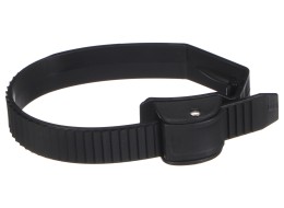 Sangle à serrage rapide pour porte-vélos attelé, longueur 38 cm, noire - pièce de rechange
