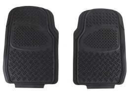 Tapis de voiture en caoutchouc universels CAR MAT UNI SET 1, avant, 2 pièces