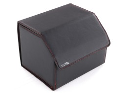 Organisateur de coffre de voiture CAR COMPACT LEATHER M, 1 compartiment, pliable, avec couvercle