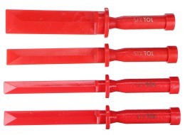 Racloirs en plastique pour le retrait des poids collés MECHANIC WEIGHT REMOVAL 4, 4 pièces